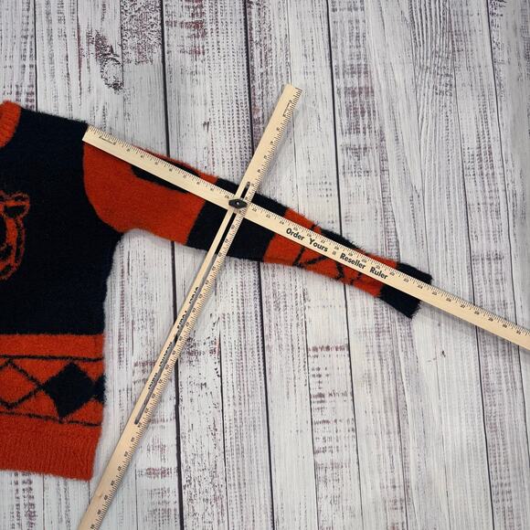 NFL Chicago Bears Fuzzy Crew Neck Sweater - Picture 5 of 7